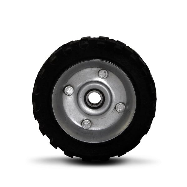 Ruedas para diablito, 4" Rin lámina balero sencillo, tipo tractor
