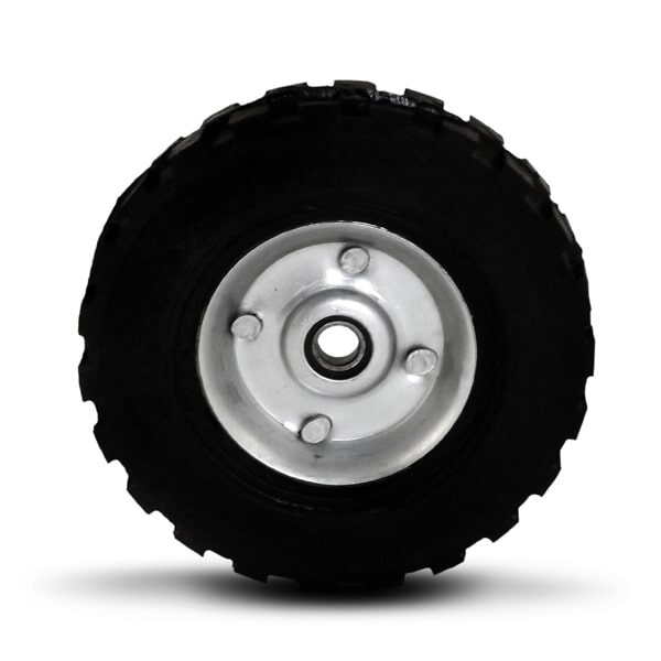 Ruedas para diablito, 5" Rin lámina balero sencillo, tipo tractor
