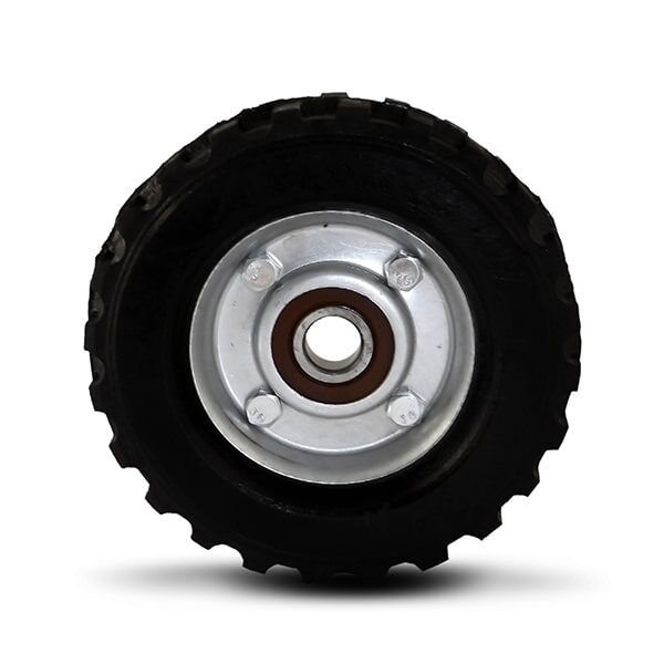Ruedas para diablito, 6" Rin lámina balero sencillo, tipo tractor