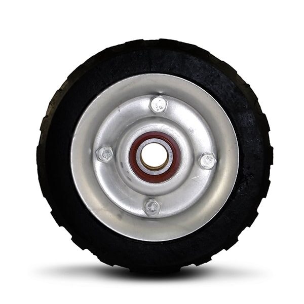 Ruedas para diablito, 7" Rin lámina balero sencillo, tipo tractor